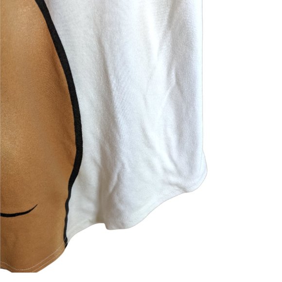 Vintage/Retro Body Dreams Bikini Body White T-Shirt Patriotic Flag Funny - Large - Picture 5 of 13